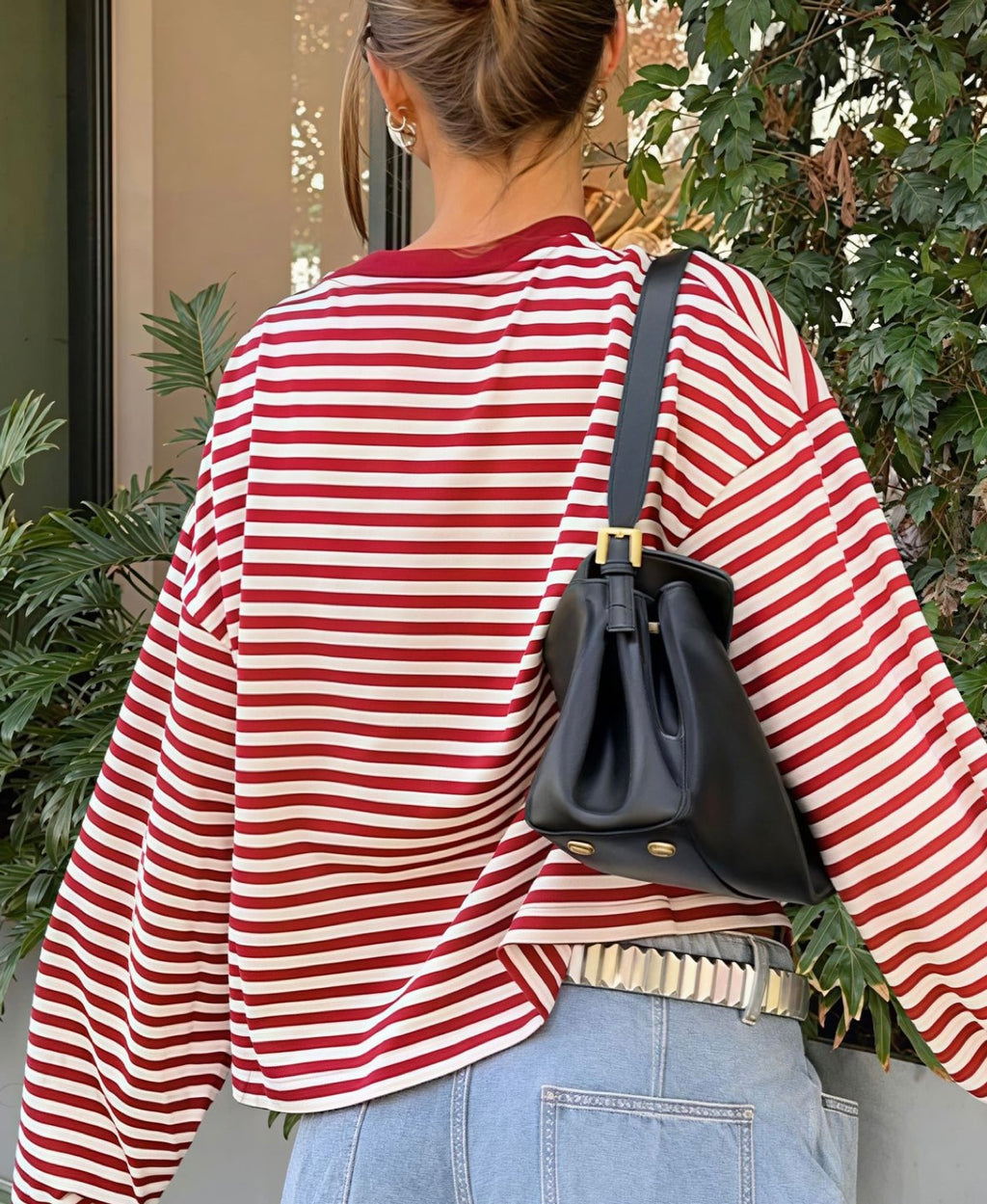 Summer melton striped